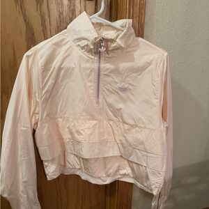 Adidas light pink Windbreaker Jacket
